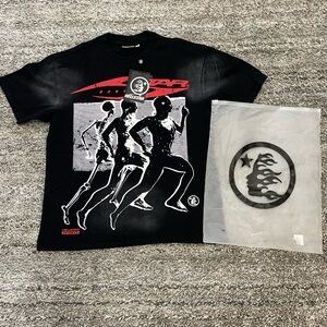 Hellstar Black Graphic T-Shirt